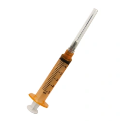 Sterile Single-Use Injection Syringes 3-Part with Light-Protective Needles, 5ml Luer-Lok