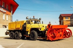 Snowblower Frontal-Rotor SFR-1 Model 7963 MN for Ural Chassis