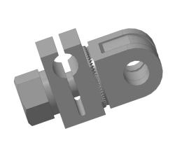 Small Clamp 4/4 for External Fixation, Article 390.081