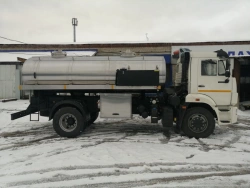 Food Liquid Transport Tank 5765C8 on KAMAZ 43253-G5 Chassis