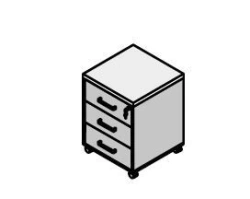 Mobile Office Cabinet - Grand Furniture Set