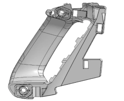 Right Door Handle for Vehicles, Model 9681235977