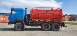 Vacuum Tank Truck MB 4671J7-40 on Ural 5557-4551-80 Chassis