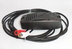 Miniature Active Microphone SHOROH-9 INS T with RCA and DC 12V in Vandal-Proof Housing