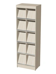 Library Shelving Unit for Book Storage