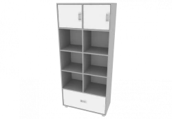 One-Sided Shelf 798x380x1796 mm (W x D x H)