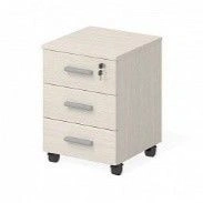 Mobile Cabinet 43x50x64 Cappuccino + White - TDI Kids Collection