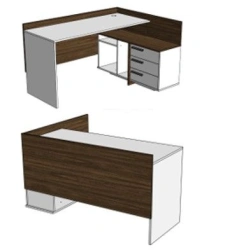 Corner Storage Desk with Drawers for Schools TU 31.01.11-001-05065033-2021