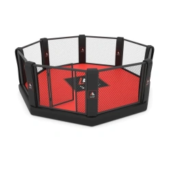 MMA Competition Cage on Platform