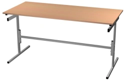 6-Person Dining Table with Bench Holder 1500x700x750mm