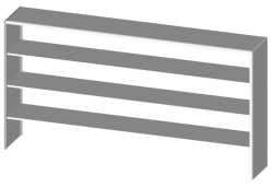 Laboratory Extension N 2400-4 from "LABROMED-3" Hospital Furniture Set