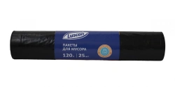 Heavy-Duty Black Garbage Bags 120L 40μm 25pcs/Roll Luscan_KZN