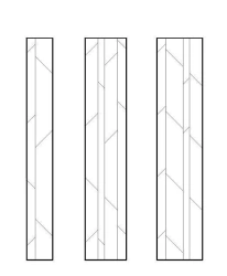 MDF Wall Panels TV-DSTP-6.22.01 - 16mm Thickness, 0.5mm Metal Sheet