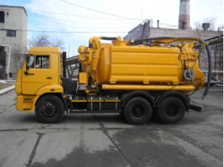 DKT-Start 100 Special Sewage Cleaning Machine on KAMAZ-65115-A5 Chassis