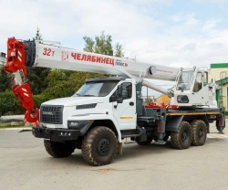 Truck Crane KS-55733 with 112tm Load Moment, Model 6929V0, 6929V0-1