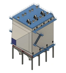 Horizontal Dry Electrofilter TBP/S-1x4.0-2x4.0-1x14.4-15.0-300/400