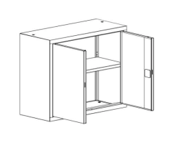 Office Metal Cabinet for Document Storage