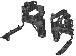 Left and Right Bumper Bracket Set for M1 and N1 Vehicles - 9680603581
