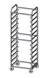 Mobile Spindle Rack for Food Industry