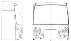 Complete Front Panel 4238-50-5301300