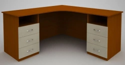 Ergonomic Double Pedestal Desk SE-2