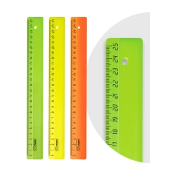 25cm Plastic Ruler STAMM