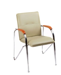 Samba Metal Frame Non-Rotating Chairs with Upholstery