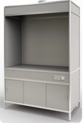 Exhaust Cabinet PGL VSHM for Muffler Furnaces and Heating Equipment