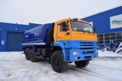 Technical Water and Salt Solution Tanker UZST05 6621-63 on KAMAZ 6522-RT