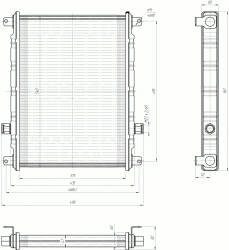 Hydraulic Oil Cooler BR-80-1013.200
