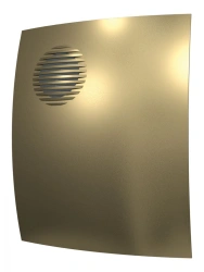 Decorative Exhaust Fan PARUS 4C Champagne with Backdraft Damper