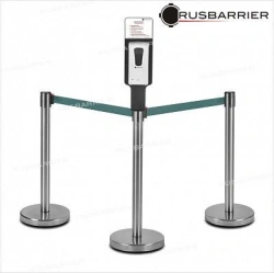 Mobile Hygiene Stand with Touchless Dispenser and Belt