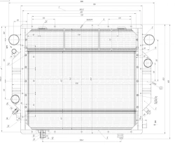 Cooling Radiator Block D442G-1301.000-33