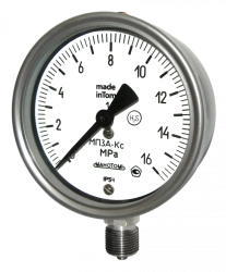 Pressure and Vacuum Gauge MVP3A-Ks for Aggressive Media
