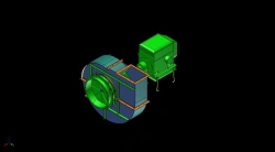 Centrifugal Smoke Exhaust Fan DNх2-0.62K