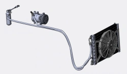 Agricultural Tractor Air Conditioner "August 23BS-K7MSt1" Chassis