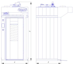 Convection-Rotary Oven EMM 18x60/66 TRG-Gas & Liquid Fuel Mariana
