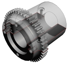 Gear Coupling GOST 5006-55/GOST R 50895-96