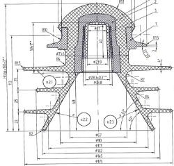 Polymer Pin Insulator SHP 20 UHL 1
