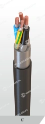 Flexible Power Cables with Tinned Copper Conductors for 380/660 V - KG-T Model