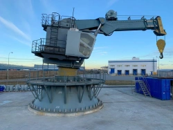 Electric Hydraulic Deck Crane for Marine Use