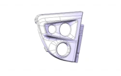 Right Headlight Cover for Vehicles 5299230-5302536-50