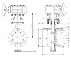 Welding Type Disc Valve ZD DN 20-3000 PN 0.25-6.3 MPa