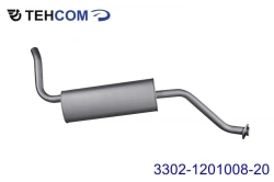 Exhaust Silencer for Gazelle Next UMZ EvoTech 3302-1201008-20