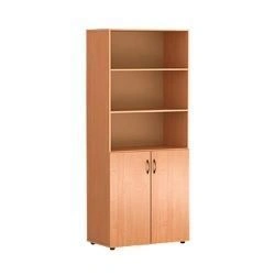 Semi-Open Wooden Office Document Cabinet Model SHPD-1900-1