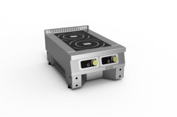 Induction Electric Cooktop PEI-2 (700) D Tabletop by Dominator