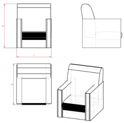 Comfortable Chair for Sitting – K.1 Series