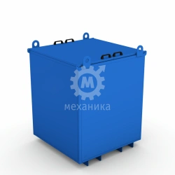 Metal Waste Collection and Storage Container 1744