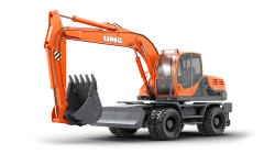 E230W Pneumatic-Wheeled Excavator with Single Bucket