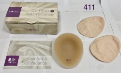 Silicone Gel Breast Prosthesis for Symmetrical Shape, Model 411
